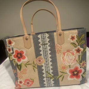 Spartina Fleur de Vigne Tote Bag Purse